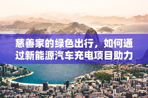 慈善家的绿色出行，如何通过新能源汽车充电项目助力环保？