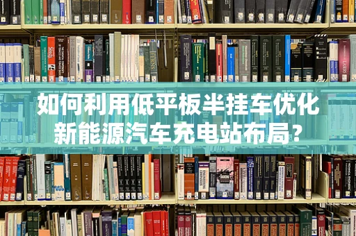 如何利用低平板半挂车优化新能源汽车充电站布局？