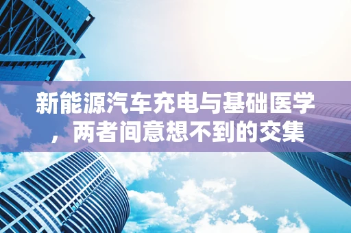 新能源汽车充电与基础医学，两者间意想不到的交集
