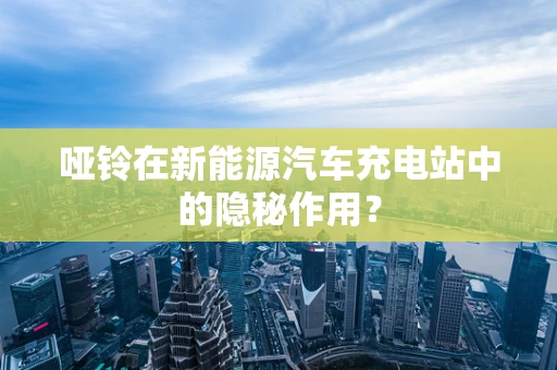 哑铃在新能源汽车充电站中的隐秘作用？