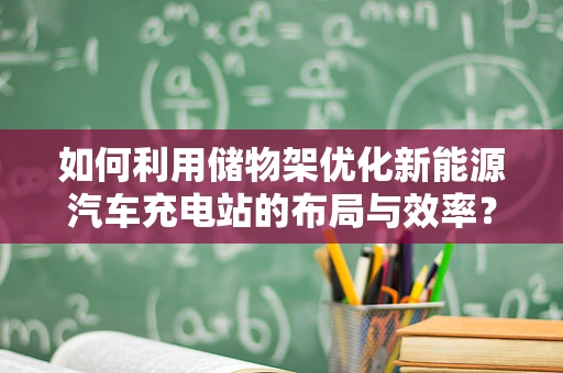 如何利用储物架优化新能源汽车充电站的布局与效率？