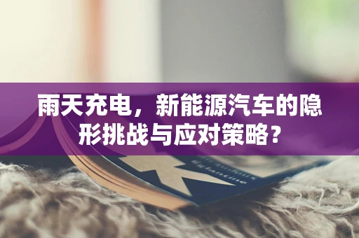 雨天充电，新能源汽车的隐形挑战与应对策略？
