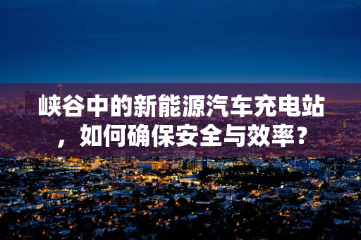峡谷中的新能源汽车充电站，如何确保安全与效率？