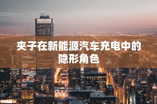 夹子在新能源汽车充电中的隐形角色