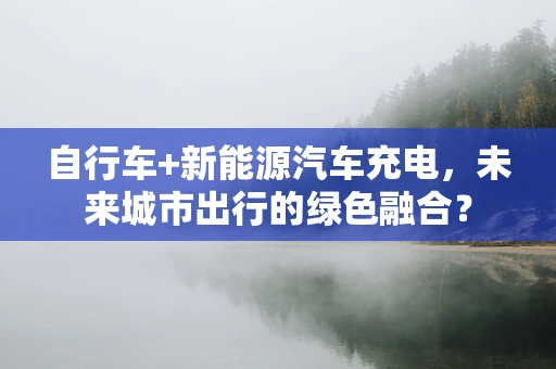 自行车+新能源汽车充电，未来城市出行的绿色融合？