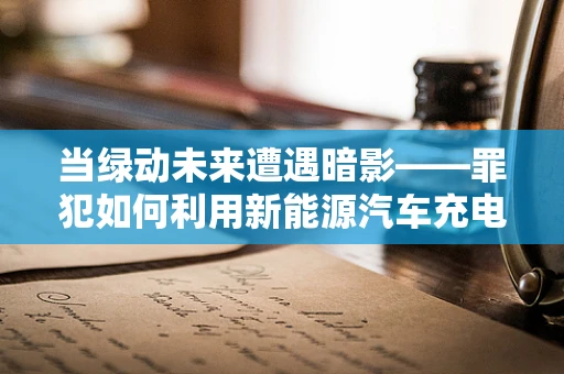 当绿动未来遭遇暗影——罪犯如何利用新能源汽车充电站进行非法活动？