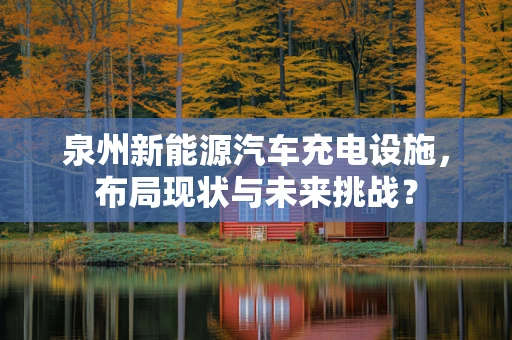 泉州新能源汽车充电设施，布局现状与未来挑战？