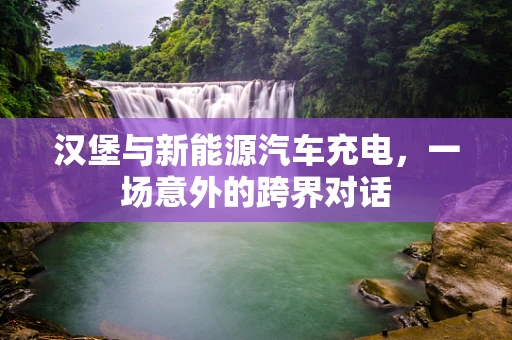 汉堡与新能源汽车充电，一场意外的跨界对话