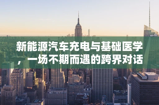 新能源汽车充电与基础医学，一场不期而遇的跨界对话