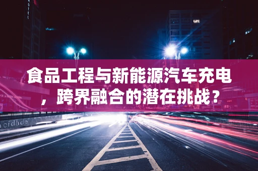 食品工程与新能源汽车充电，跨界融合的潜在挑战？