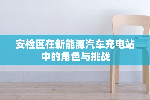 安检区在新能源汽车充电站中的角色与挑战