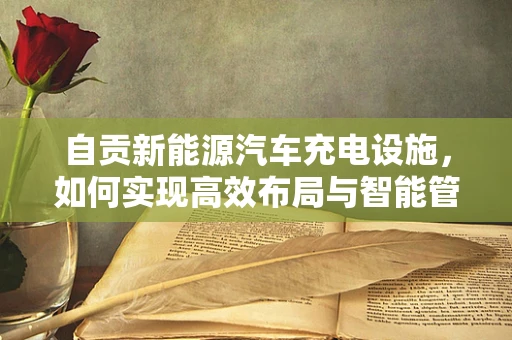 自贡新能源汽车充电设施，如何实现高效布局与智能管理？