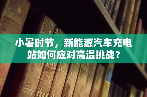 小暑时节，新能源汽车充电站如何应对高温挑战？