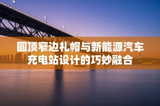 圆顶窄边礼帽与新能源汽车充电站设计的巧妙融合