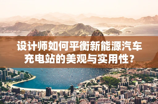 设计师如何平衡新能源汽车充电站的美观与实用性？