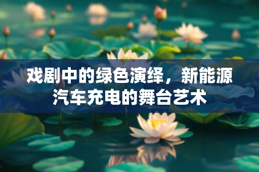 戏剧中的绿色演绎，新能源汽车充电的舞台艺术