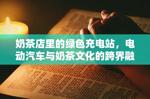 奶茶店里的绿色充电站，电动汽车与奶茶文化的跨界融合？