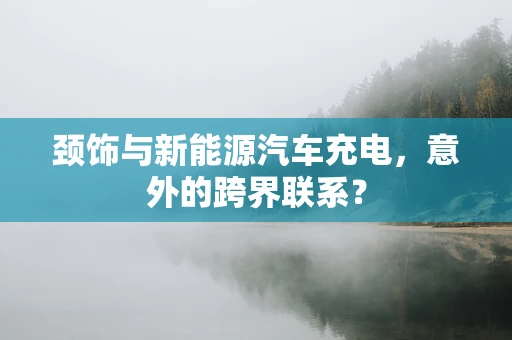 颈饰与新能源汽车充电，意外的跨界联系？