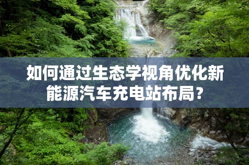如何通过生态学视角优化新能源汽车充电站布局？