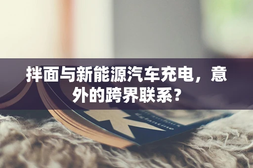 拌面与新能源汽车充电，意外的跨界联系？