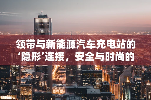 领带与新能源汽车充电站的‘隐形’连接，安全与时尚的平衡