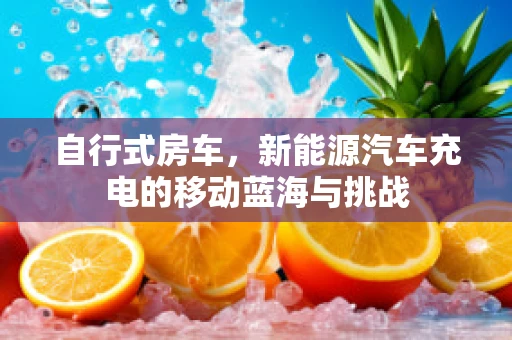 自行式房车，新能源汽车充电的移动蓝海与挑战