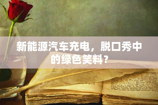 新能源汽车充电，脱口秀中的绿色笑料？